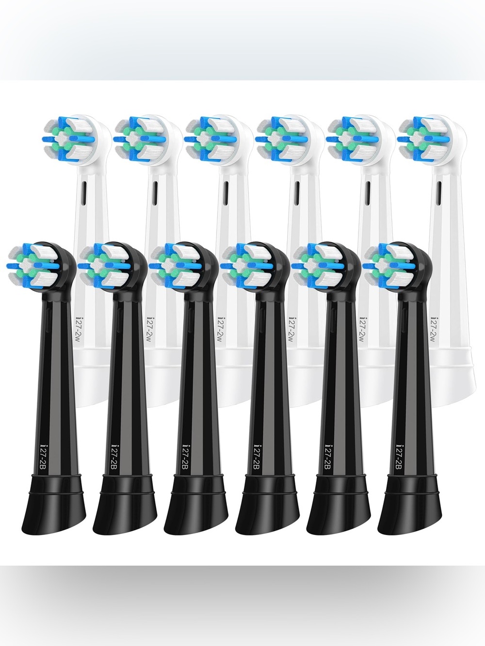 12 Pack IO Replacement Heads Compatible With Oral B IO 2 3 4 5 6 7 8 9 10